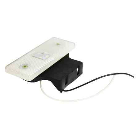 Lampa laterala alba cu 4 Leduri SMD 12/24V [2]