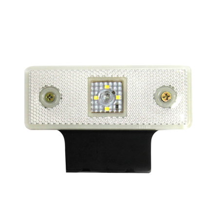 Lampa de gabarit (Accesorii exterior) - Lampa laterala alba cu 4 Leduri SMD 12/24V