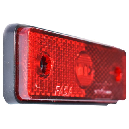 Lampa de gabarit (Accesorii exterior) - Lampa laterala rosie cu Led 12/24V