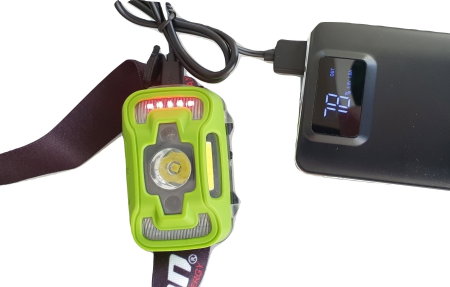 Lanterna frontala cu senzor Foton Sport HL5638 5W+COB 300 lumeni [8]