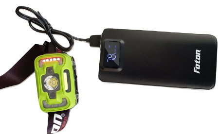 Lanterna frontala cu senzor Foton Sport HL5638 5W+COB 300 lumeni [7]