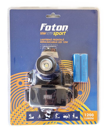 Lanterna frontala reincarcabila Foton Sport HL-2157 10W 1200 lumeni [1]