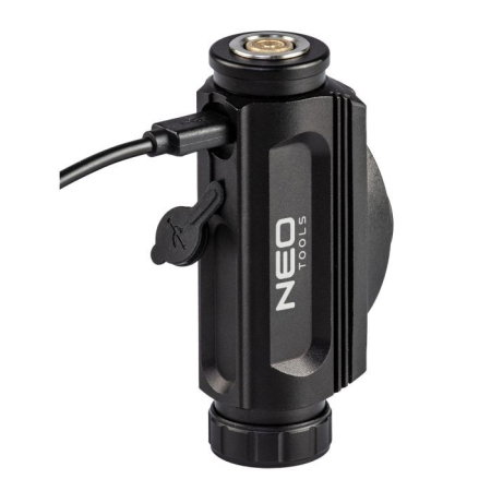 Lanterna frontala reincarcabila prin USB, 1000 lm rosu / albastru CREE LED, acc. 3.7V Li-Ion [2]
