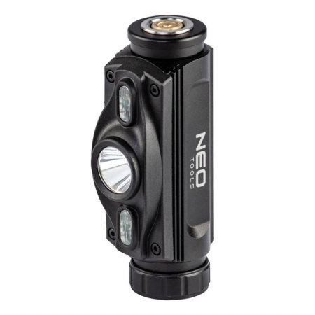 Lanterna frontala reincarcabila prin USB, 1000 lm rosu / albastru CREE LED, acc. 3.7V Li-Ion [1]