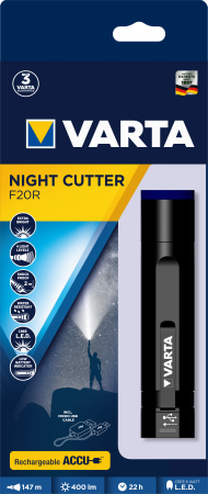 Import - Lanterna Varta Night Cutter F20R and Cable Varta 18900 [6W]