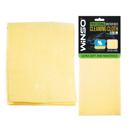 Lavete (Accesorii echipamente de curatat) - Laveta profesionala super absorbanta 30x40 galbena