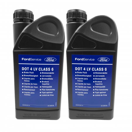 Branduri - Pachet 2 x Lichid de frana Ford DOT 4 LV Class 6, 500 ml