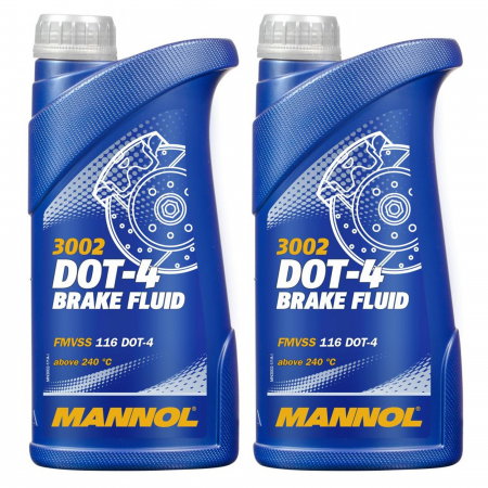 Branduri - Pachet 2 litri Lichid de frana Mannol DOT4