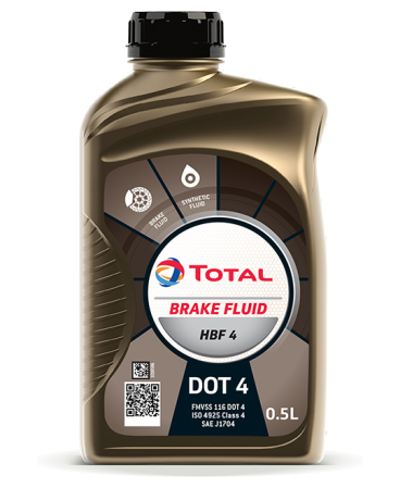 Lichid de frana (Chimice auto) - Lichid de frana Total HBF 4 DOT4 0,5L