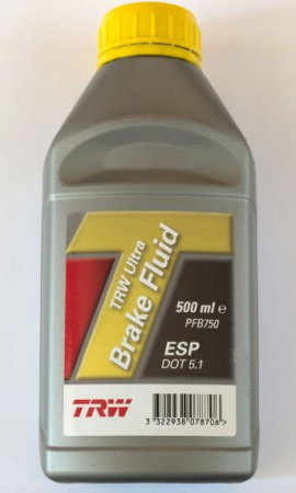 Lichid de frana (Chimice auto) - Lichid de frana TRW DOT5.1 ESP 0.5L