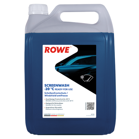 Lichid de parbriz (Chimice auto) - LICHID PARBRIZ IARNA ROWE HIGHTEC SCREENWASH -20 °C 5L