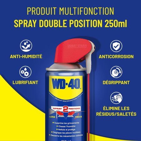 Lubrifiant multifunctional WD-40 Smart Straw 250ml [2]
