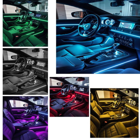 Lumini ambientale auto Carguard Profesional RGB [3]