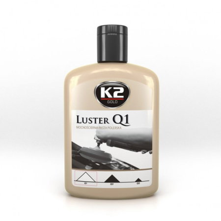 Polish and ceara (Cosmetice si intretinere auto) - LUSTER Q1 - Pasta polisare alba extrem de abraziva 200gr.