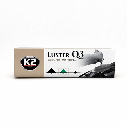 Polish and ceara (Cosmetice si intretinere auto) - LUSTER Q3 - Pasta polisare alba extrem de abraziva 100gr.