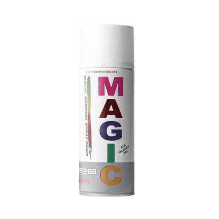 Vopsele (Chimice auto) - Magic - Vopsea spray Alb Glacier 369 400 ml