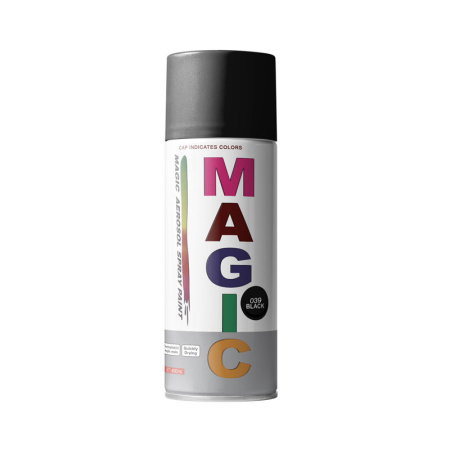 Vopsele (Chimice auto) - Magic - Vopsea spray Negru Lucios 039 450 ml