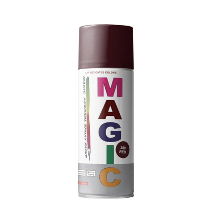 Vopsele (Chimice auto) - Magic - Vopsea spray Rosu 280 450 ml
