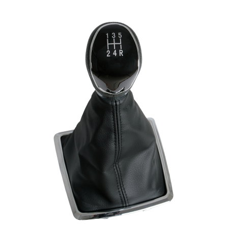 Mansoane dedicate si nuca schimbator (Accesorii interior) - Manson cu nuca schimbator compatibil Ford Focus MK2 2004-2008 5 viteze, Negru