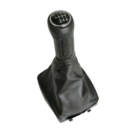 Mansoane dedicate si nuca schimbator (Accesorii interior) - Manson cu nuca schimbator VW Polo/Vento 2002-2009 5 viteze Negru