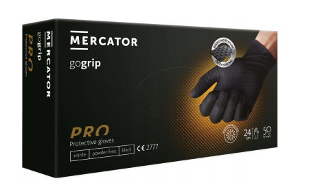 Manusi (Protectia muncii) - Manusi Mercator Gogrip Nitril (Black) XL