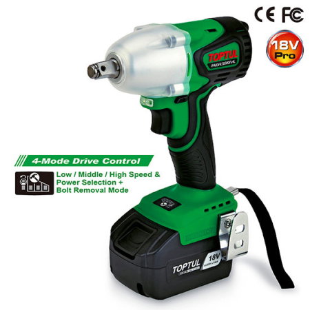 Pistol impact (Scule electrice) - Masina de insurubat cu impact 1/2 brushless 385 Nm