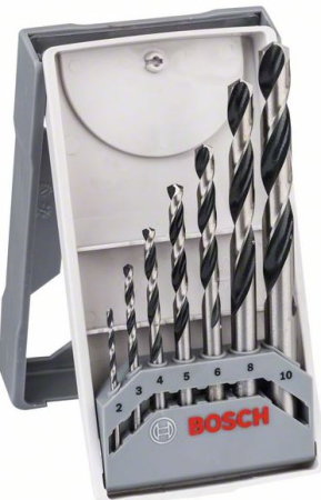 Import - Miniset de 7 burghie spirale HSS PointTeQ X-Line