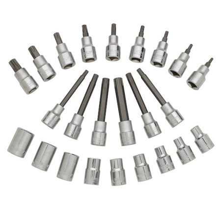 Reparatii si Echipamente Auto - Modul de chei tubulare cu biti STANLEYr TRANSMODULE SYSTEMtm de ½", 24 buc.