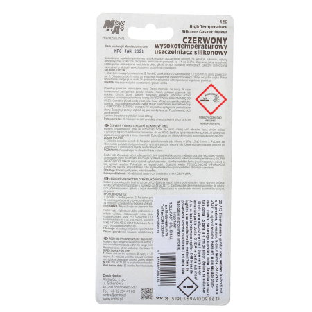 Reparatii si Echipamente Auto - Moje Profesional-Silicon pentru etansare garnituri Rosu 85 g
