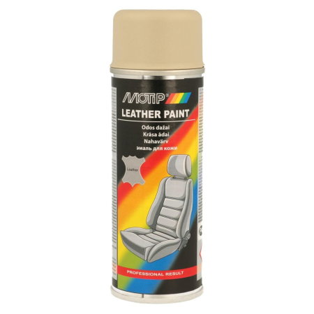 Vopsea pentru piele (Cosmetice si intretinere auto) - MOTIP Vopsea pt piele Bej 200 ml