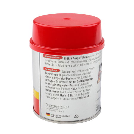 Reparatii esapament (Solutii chimice) - NIGRIN Pentru reparatia durabila si rapida a fisurilor sau gaurilor din sistemul de esapament 200 gr