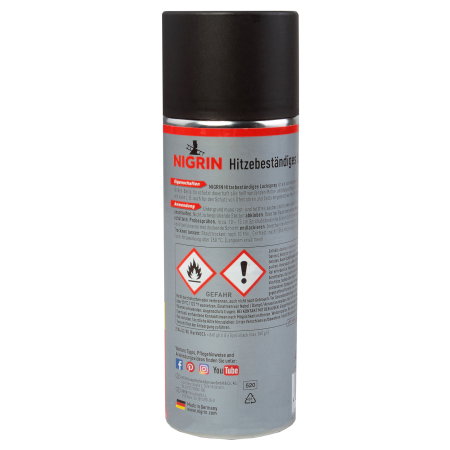 NIGRIN Spray vopsea pt suprafete fierbinti pana la 600 grade, 400ml [1]