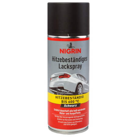 Materom - NIGRIN Spray vopsea pt suprafete fierbinti pana la 600 grade, 400ml