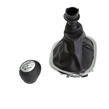 Nuca cu manson schimbator compatibil OPEL VIVARO - 6 VITEZE NEGRU 2014- [1]