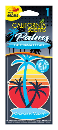 Odorizant Tip Card (Odorizante) - Odorizant auto California Scents Clean
