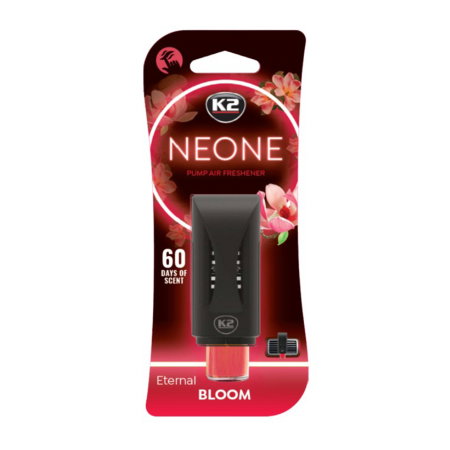 Branduri - Odorizant auto grila ventilatie Puf-Puf K2 Neone Eternal Bloom