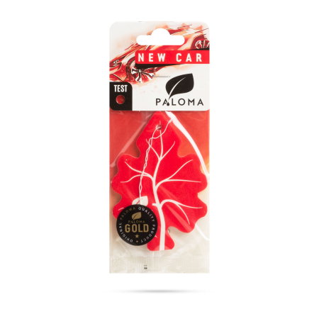 Odorizant Tip Card (Odorizante) - Odorizant auto Paloma Gold-New Car