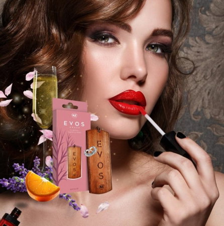Odorizant Auto din Lemn Masiv K2 EVOS GRACE MADAM, Parfum Floral (Portocală, Lavandă, Ambră), Pandantiv Romantic [2]