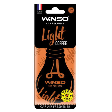 Odorizant Tip Card (Odorizante) - Odorizant auto Winso Light card Coffee