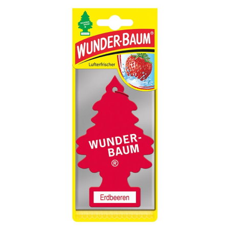 Odorizant Tip Card (Odorizante) - Odorizant auto WUNDER-BAUM Erdbeeren