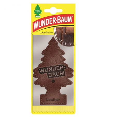 Odorizant Tip Card (Odorizante) - Odorizant auto WUNDER-BAUM Leather