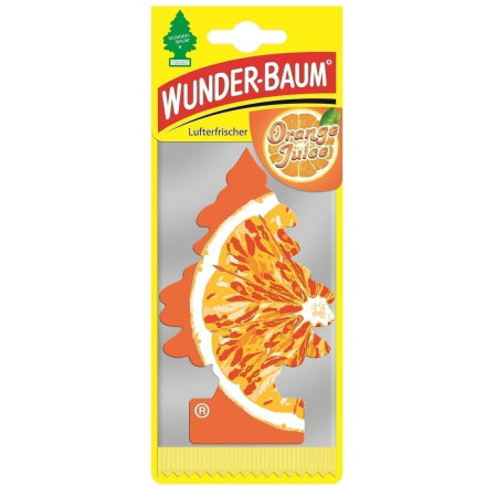 Odorizant Tip Card (Odorizante) - Odorizant auto WUNDER-BAUM Orange Juice
