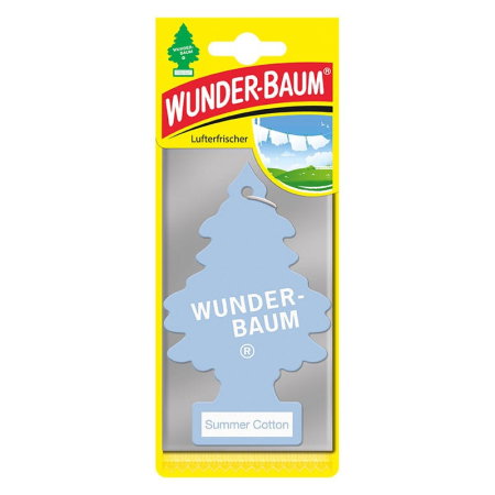 Odorizant Tip Card (Odorizante) - Odorizant auto WUNDER-BAUM Summer Cotton
