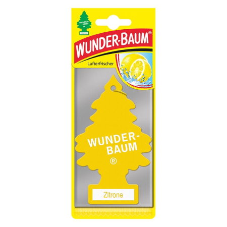 Odorizant Tip Card (Odorizante) - Odorizant auto WUNDER-BAUM Zitrone
