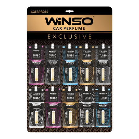Odorizant Tip Card (Odorizante) - Odorizant Winso Exclusive Turbo 5 ml Mix Display (40 pcs. on display)