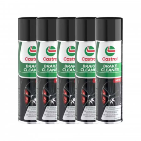 Branduri - Pachet 5 bucati spray Castrol pentru curatat frane 500ml