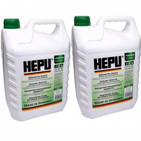 Branduri - Pachet 10 litri antigel concentrat Hepu G11 verde