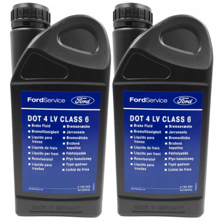 Branduri - Pachet 2 litri Lichid de frana Ford DOT 4 LV Class 6