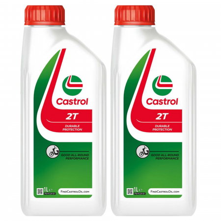Consumabile Moto - Pachet 2 litri ulei Castrol 2T pentru amestec