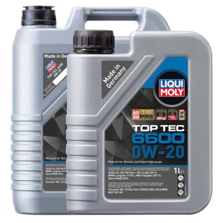 Branduri - Pachet 6 litri Ulei Liqui Moly Top Tec 6600 0W20